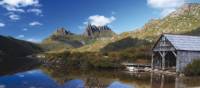 The iconic Cradle Mountain and boat shed at Dove Lake | Adrianne Yzerman