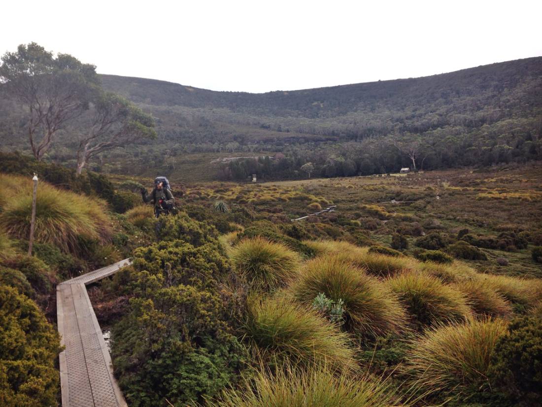 Trekking along the Overland Track |  <i>Larissa Duncombe</i>