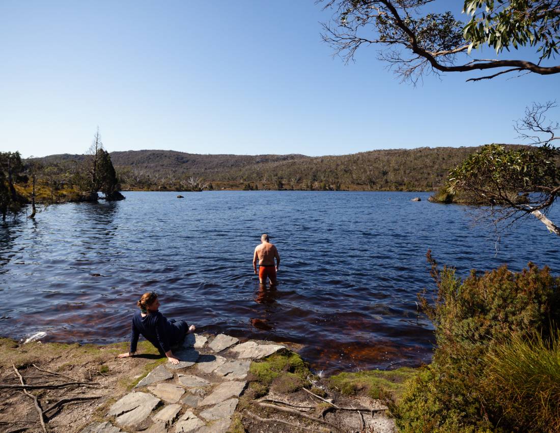 Swimming is optional on the Overland Track |  Matt Horspool