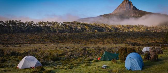 Spectacular views of Barns Bluff on the Overland Track | Mark Whitelock