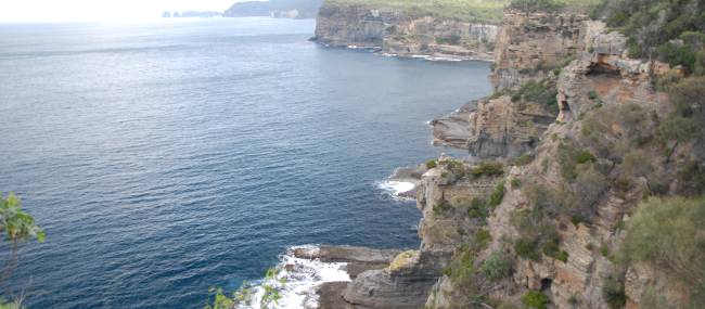 Looking toward Cape Hauy, the Tasman Peninsula has some of the highest sea-cliffs in Australia | Chris Buykx